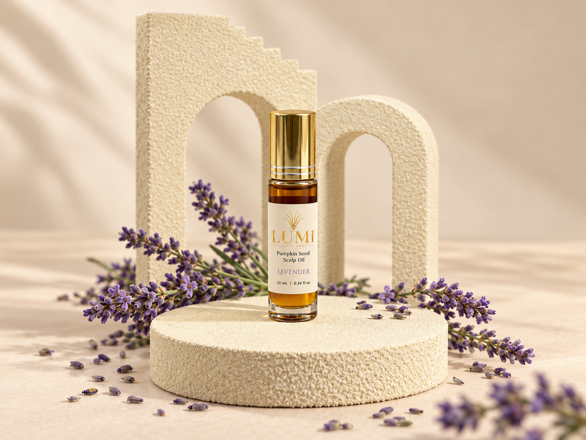 Lavender Pumpkin Seed Scalp Oil – 10 mL